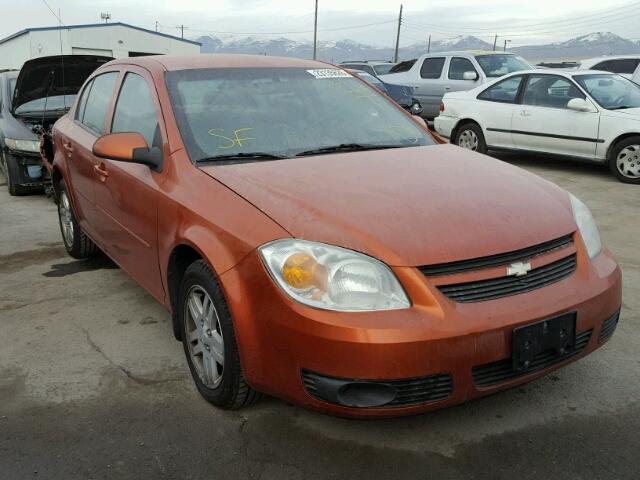 1G1AL52F557597129 - 2005 CHEVROLET COBALT LS ORANGE photo 1