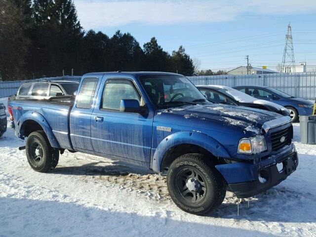 1FTYR44E79PA41977 - 2009 FORD RANGER SUP BLUE photo 1