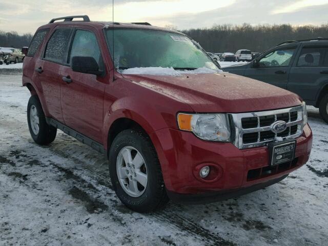 1FMCU9DG6AKD09342 - 2010 FORD ESCAPE XLT RED photo 1