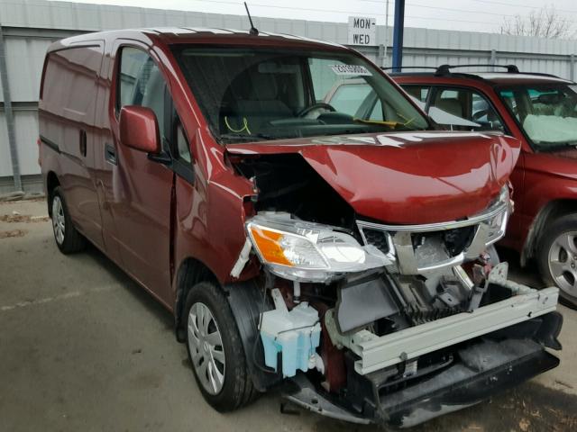 3N6CM0KN9HK710252 - 2017 NISSAN NV200 2.5S RED photo 1