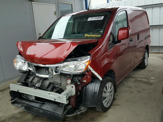 3N6CM0KN9HK710252 - 2017 NISSAN NV200 2.5S RED photo 2