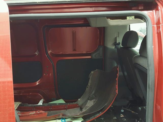 3N6CM0KN9HK710252 - 2017 NISSAN NV200 2.5S RED photo 6