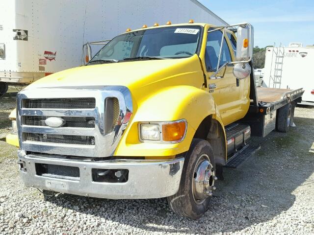 3FRNX65B38V676740 - 2008 FORD F650 SUPER YELLOW photo 2