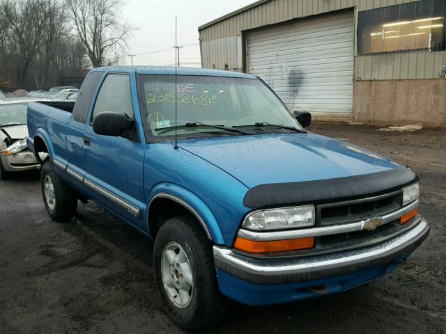 1GCDT19W5YK161420 - 2000 CHEVROLET S TRUCK S1 BLUE photo 1