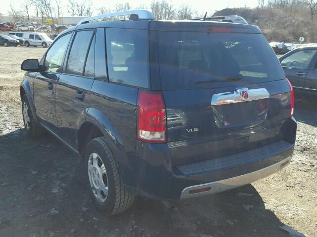 5GZCZ33D67S842275 - 2007 SATURN VUE BLUE photo 3