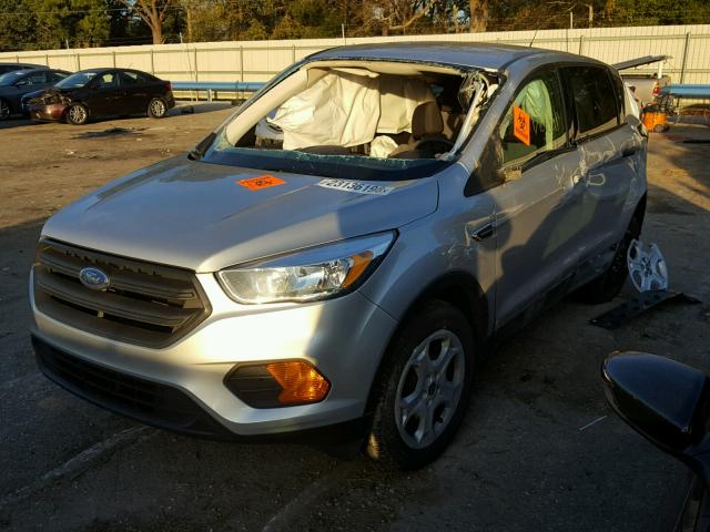 1FMCU0F7XHUC35429 - 2017 FORD ESCAPE S SILVER photo 2