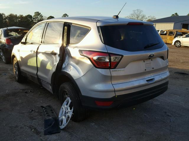 1FMCU0F7XHUC35429 - 2017 FORD ESCAPE S SILVER photo 3