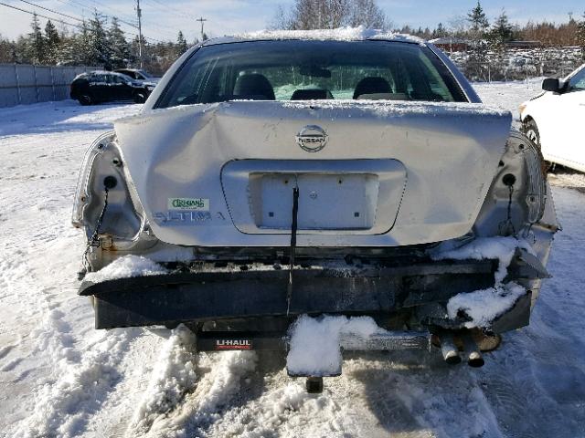 1N4AL11D96C114563 - 2006 NISSAN ALTIMA S SILVER photo 9