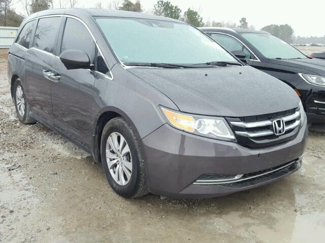 5FNRL5H66FB086655 - 2015 HONDA ODYSSEY EX GRAY photo 1