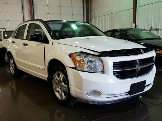 1B3HB48B07D154643 - 2007 DODGE CALIBER SX WHITE photo 1