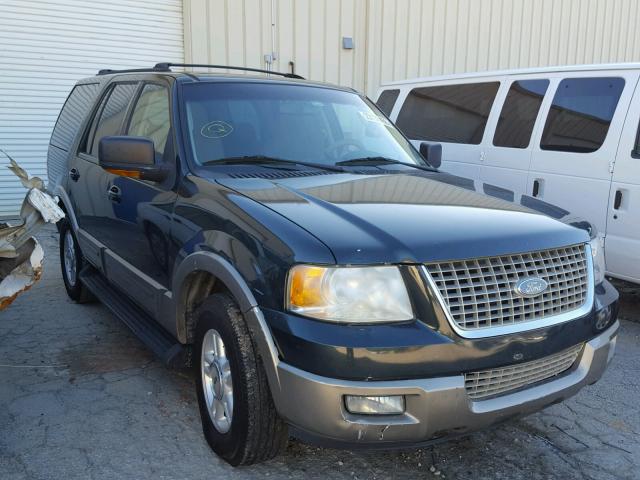 1FMEU17W73LA06810 - 2003 FORD EXPEDITION GREEN photo 1