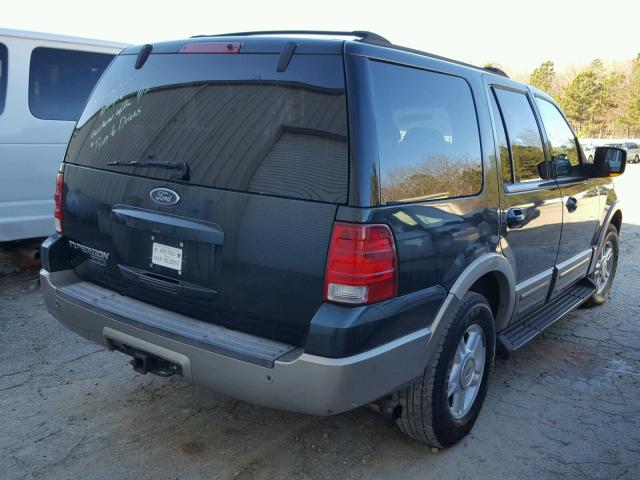 1FMEU17W73LA06810 - 2003 FORD EXPEDITION GREEN photo 4