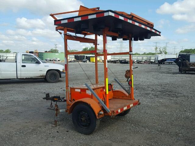 4NPU4081XV5074997 - 1997 WORK TRAILER ORANGE photo 3