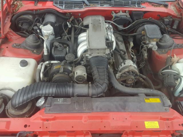 1G2FW2181KL246876 - 1989 PONTIAC FIREBIRD T RED photo 7