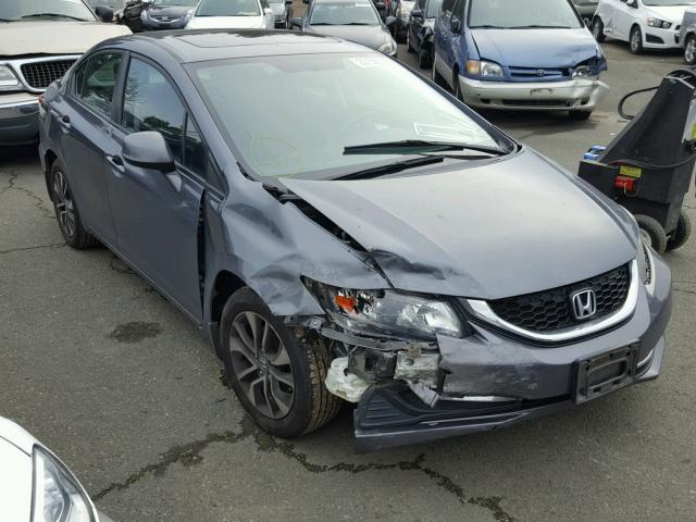 19XFB2F87DE222366 - 2013 HONDA CIVIC EX CHARCOAL photo 1