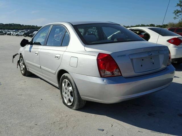 KMHDN46D46U364911 - 2006 HYUNDAI ELANTRA GL SILVER photo 3