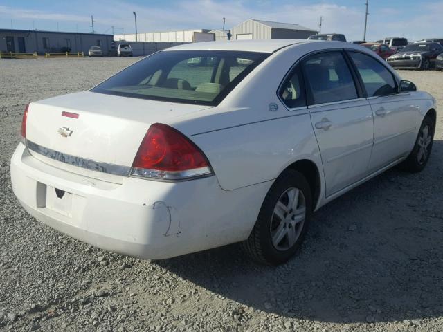 2G1WB58K579363197 - 2007 CHEVROLET IMPALA LS WHITE photo 4