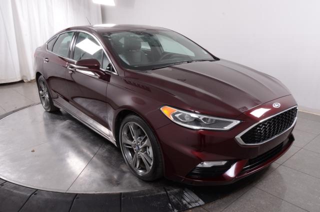 3FA6P0VP5HR350124 - 2017 FORD FUSION SPO BURGUNDY photo 1