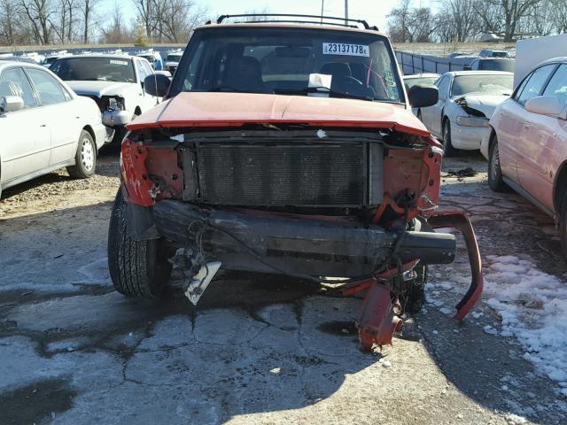 1J4FJ68S4WL244915 - 1998 JEEP CHEROKEE S RED photo 9