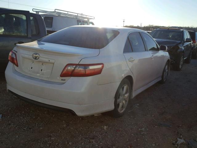 4T1BE46K59U895304 - 2009 TOYOTA CAMRY BASE WHITE photo 4