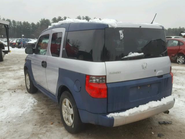 5J6YH28655L030434 - 2005 HONDA ELEMENT EX TWO TONE photo 3