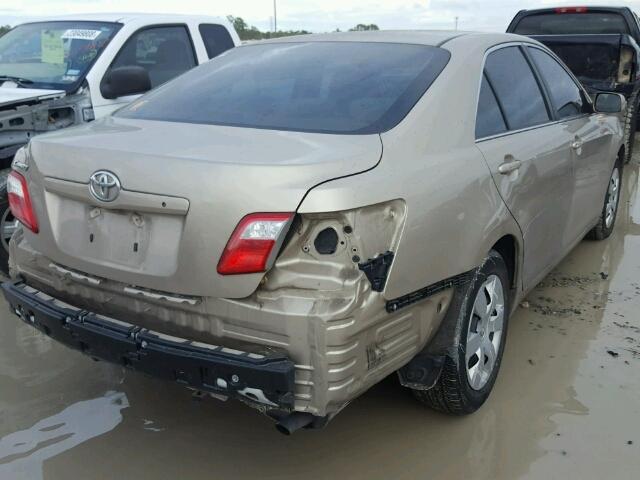 4T1BE46K69U395409 - 2009 TOYOTA CAMRY BASE GOLD photo 4