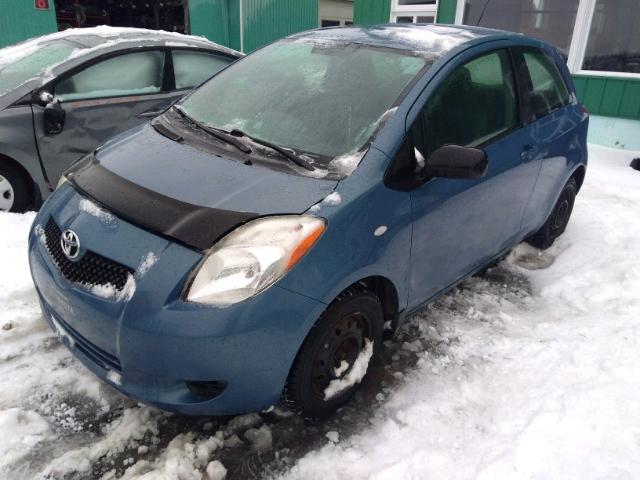 JTDJT923575125841 - 2007 TOYOTA YARIS BLUE photo 2