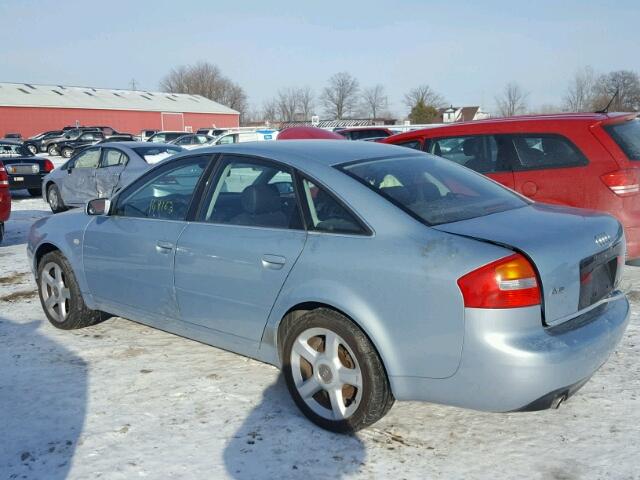 WAULD64B63N064838 - 2003 AUDI A6 2.7T QU BLUE photo 3