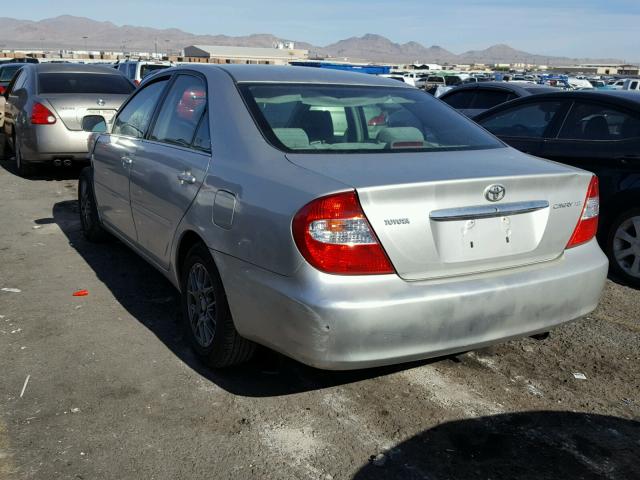 4T1BE32K04U882260 - 2004 TOYOTA CAMRY LE SILVER photo 3