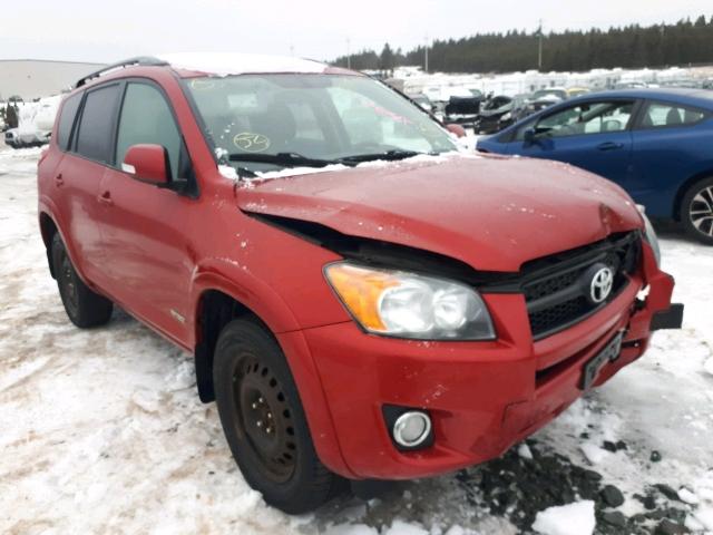 2T3RF4DV8BW088281 - 2011 TOYOTA RAV4 SPORT RED photo 1