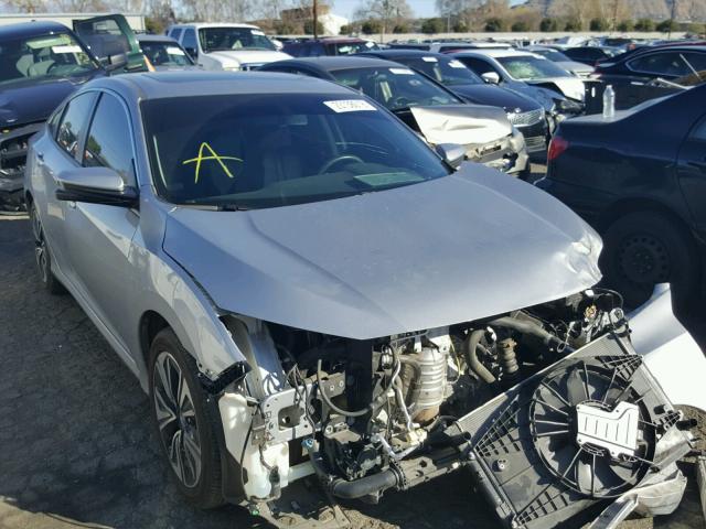 2HGFC1F76GH657968 - 2016 HONDA CIVIC EXL SILVER photo 1