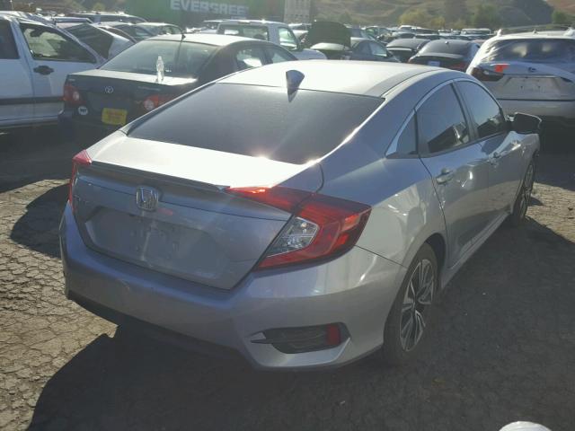 2HGFC1F76GH657968 - 2016 HONDA CIVIC EXL SILVER photo 4