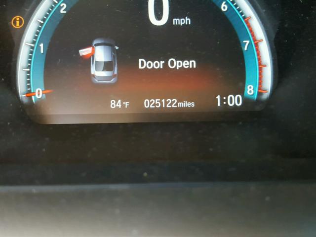 2HGFC1F76GH657968 - 2016 HONDA CIVIC EXL SILVER photo 8