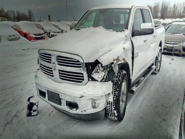 1C6RR7LT2HS726798 - 2017 RAM 1500 SLT WHITE photo 2