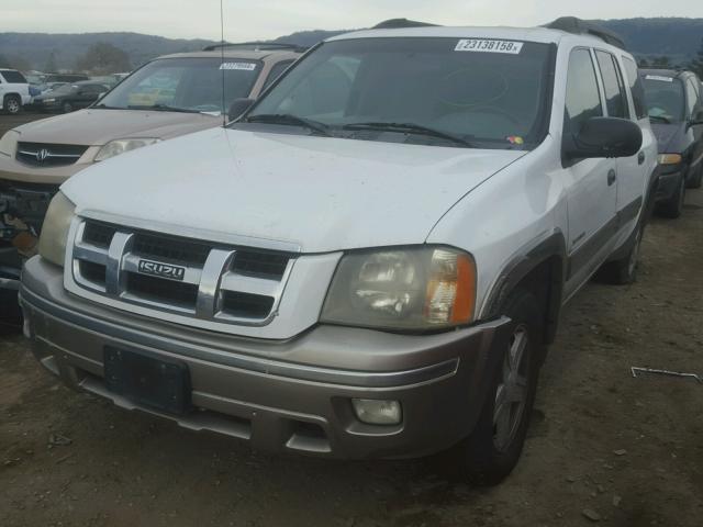 4NUES16S232100323 - 2003 ISUZU ASCENDER S WHITE photo 2