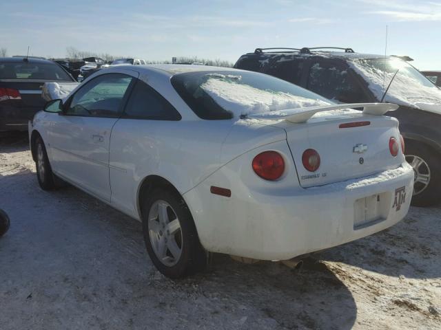 1G1AL15F267776525 - 2006 CHEVROLET COBALT LT WHITE photo 3