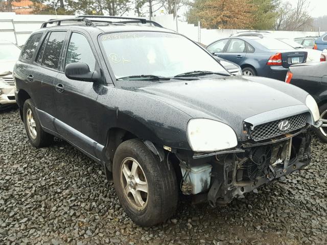 KM8SB12B92U146105 - 2002 HYUNDAI SANTA FE G BLACK photo 1