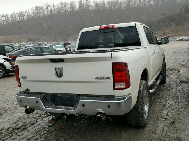 1D3HV13T69S702011 - 2009 DODGE RAM 1500 WHITE photo 4