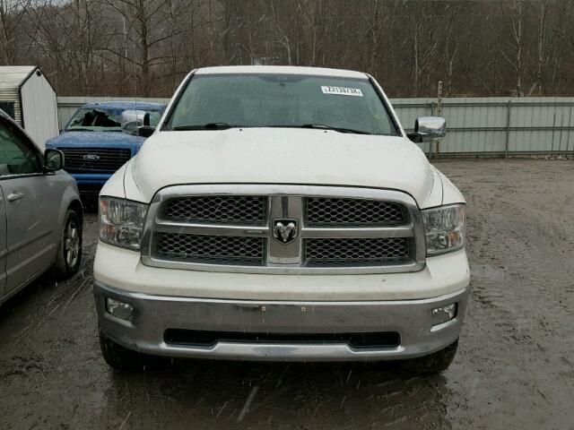 1D3HV13T69S702011 - 2009 DODGE RAM 1500 WHITE photo 9