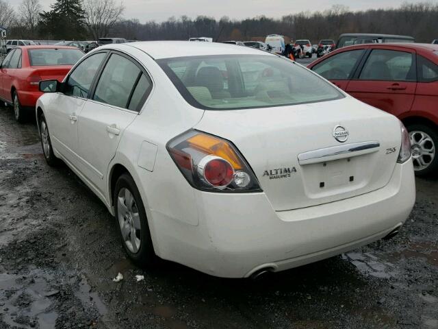 1N4AL21E07C184727 - 2007 NISSAN ALTIMA 2.5 WHITE photo 3