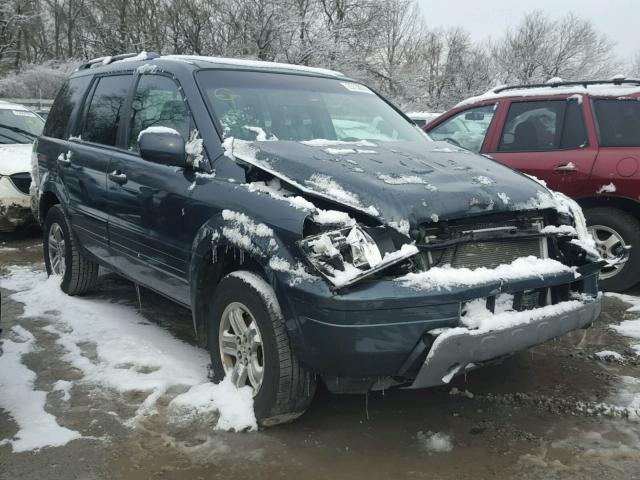 2HKYF187X5H564631 - 2005 HONDA PILOT EXL GRAY photo 1