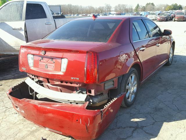 1G6DZ67A690169013 - 2009 CADILLAC STS RED photo 4