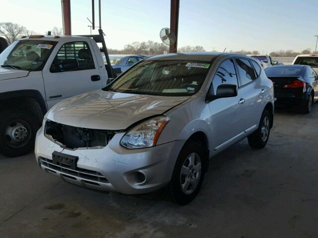 JN8AS5MT2BW572224 - 2011 NISSAN ROGUE S SILVER photo 2