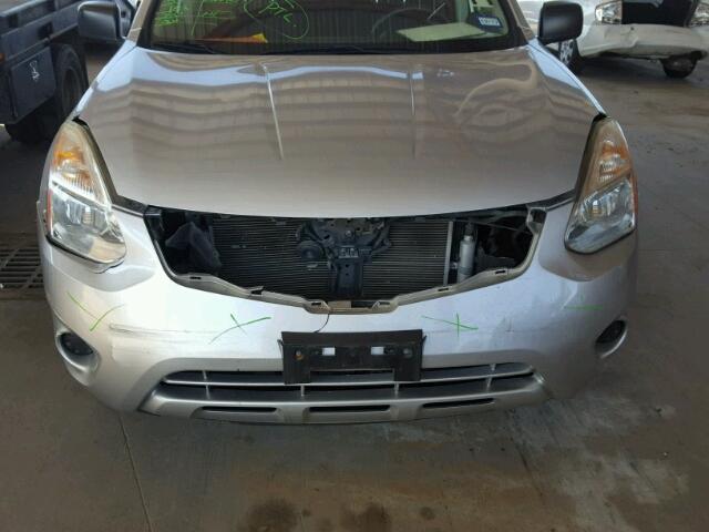 JN8AS5MT2BW572224 - 2011 NISSAN ROGUE S SILVER photo 9