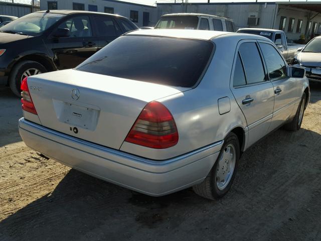 WDBHA28E4VF586507 - 1997 MERCEDES-BENZ C 280 SILVER photo 4