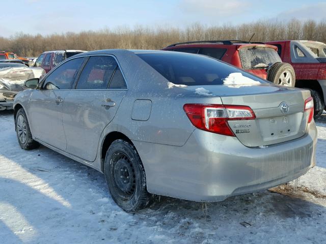 4T4BF1FK8ER357174 - 2014 TOYOTA CAMRY L GOLD photo 3