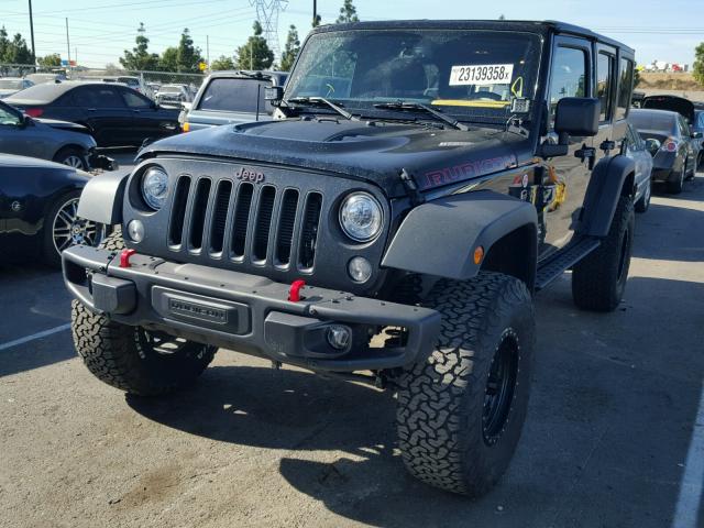 1C4BJWFG2JL821338 - 2018 JEEP WRANGLER U BLACK photo 2