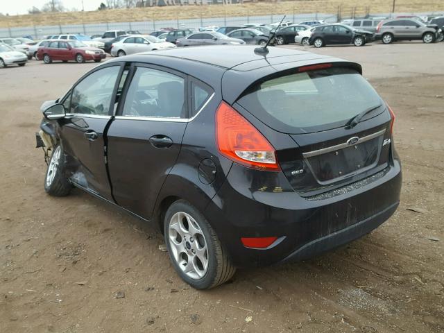 3FADP4FJ0BM129740 - 2011 FORD FIESTA SES BLACK photo 3