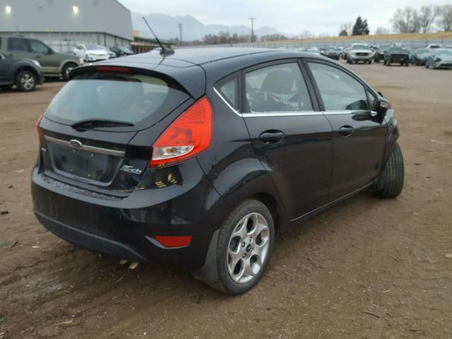 3FADP4FJ0BM129740 - 2011 FORD FIESTA SES BLACK photo 4