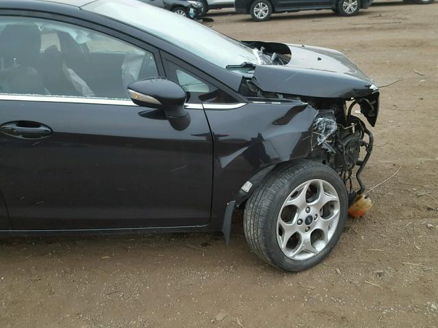 3FADP4FJ0BM129740 - 2011 FORD FIESTA SES BLACK photo 9